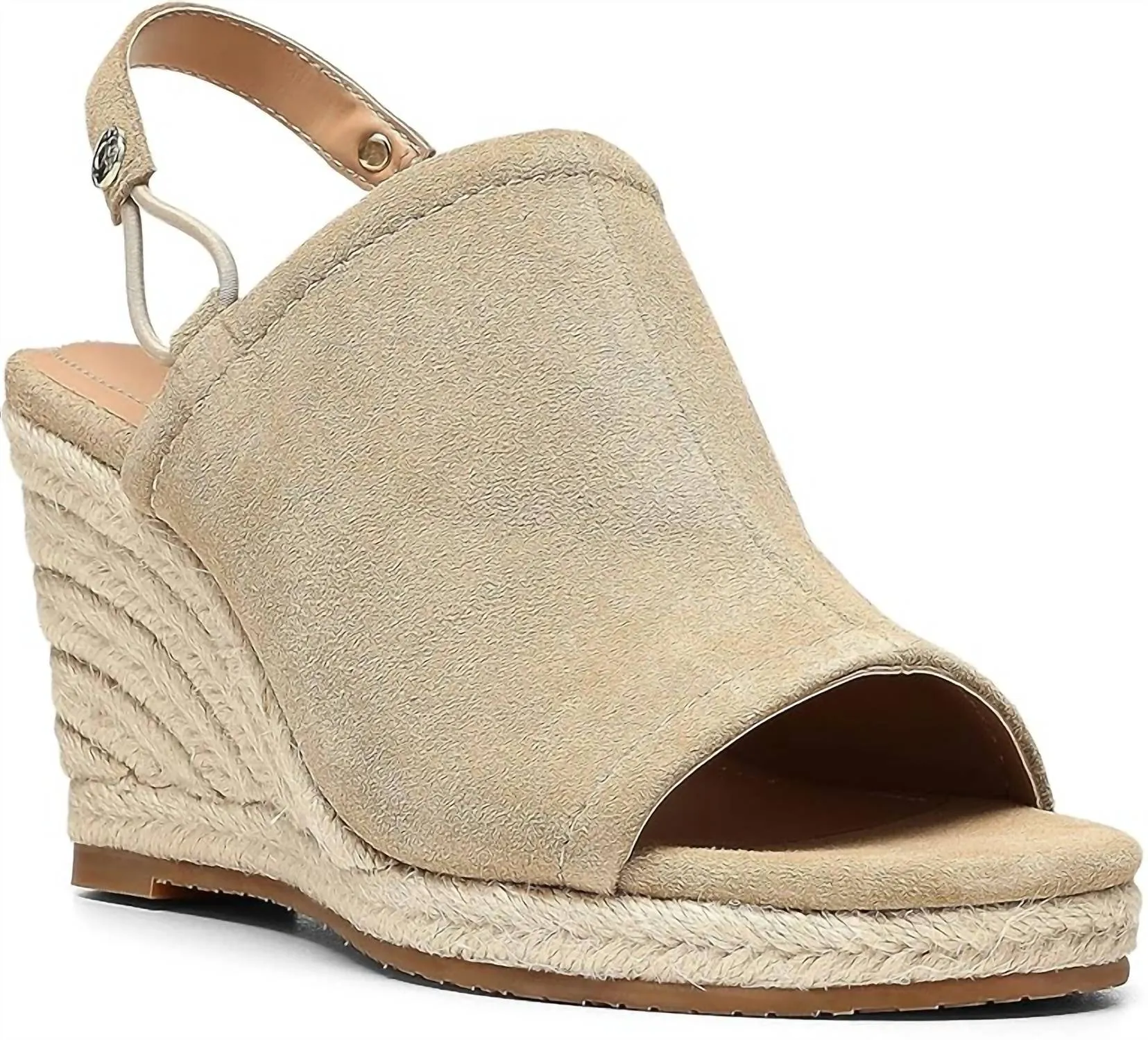 Women's Cai 2 Espradille Wedge Sandals In Sand Suede