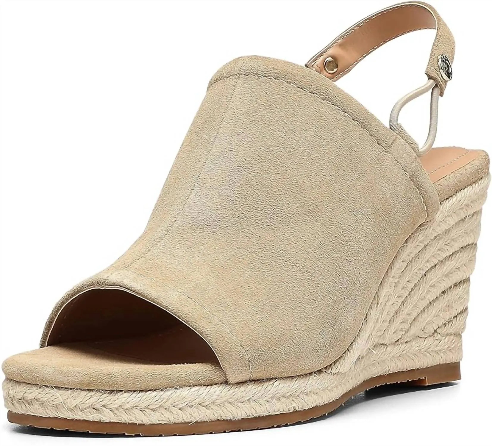 Women's Cai 2 Espradille Wedge Sandals In Sand Suede
