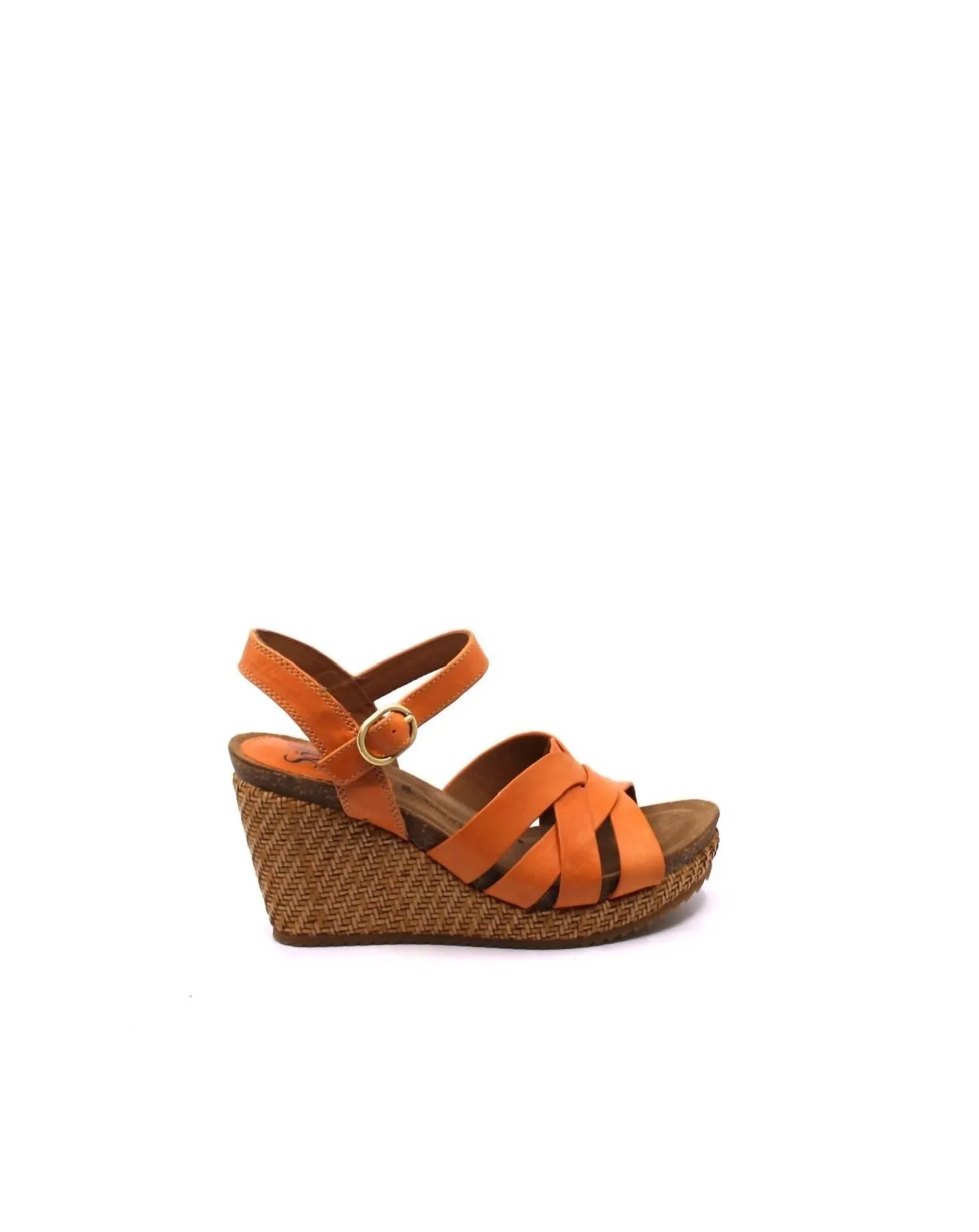 Women's Carlana Wedge Sandal In Sunset Orange