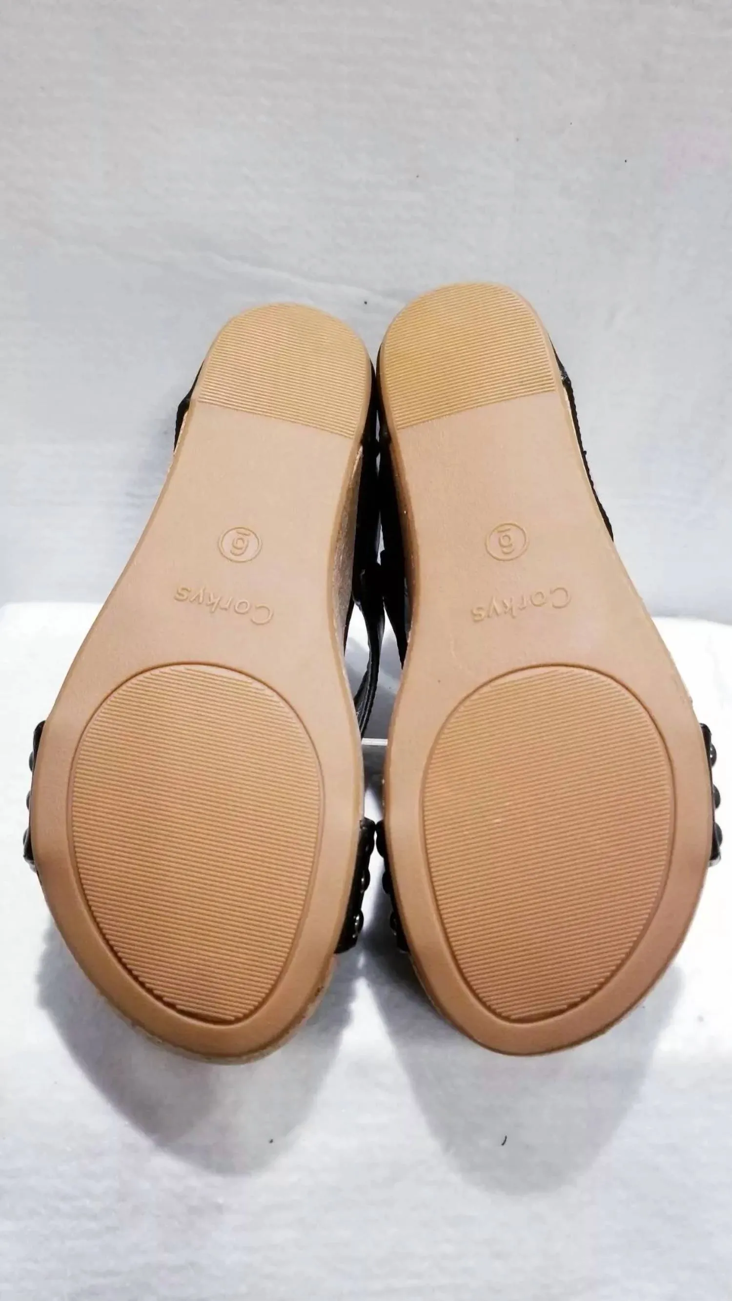 Women's Carley Smooth Wedge Sandal In Black