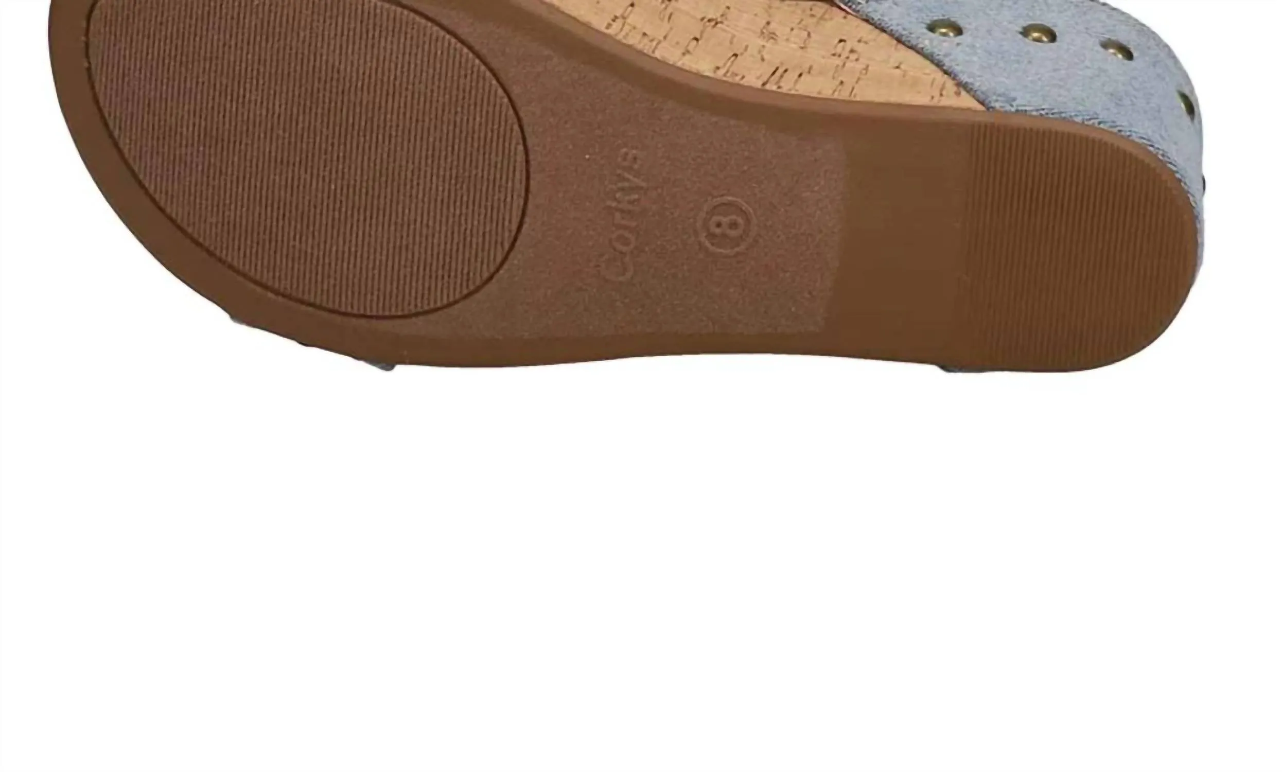 Women's Carley Wedge Sandal In Denim Blue