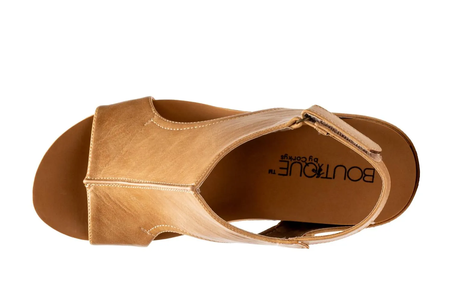 Women's Carley Wedge Sandals In Taupe Smooth Leopard