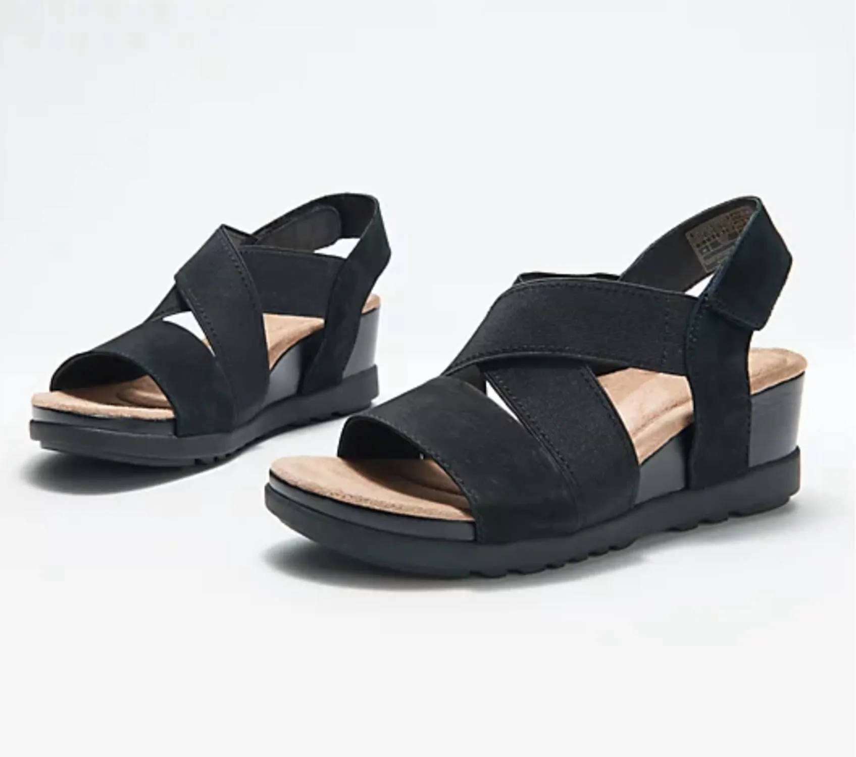 Women's Carren Wedge Sandals In Black