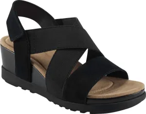 Women's Carren Wedge Sandals In Black