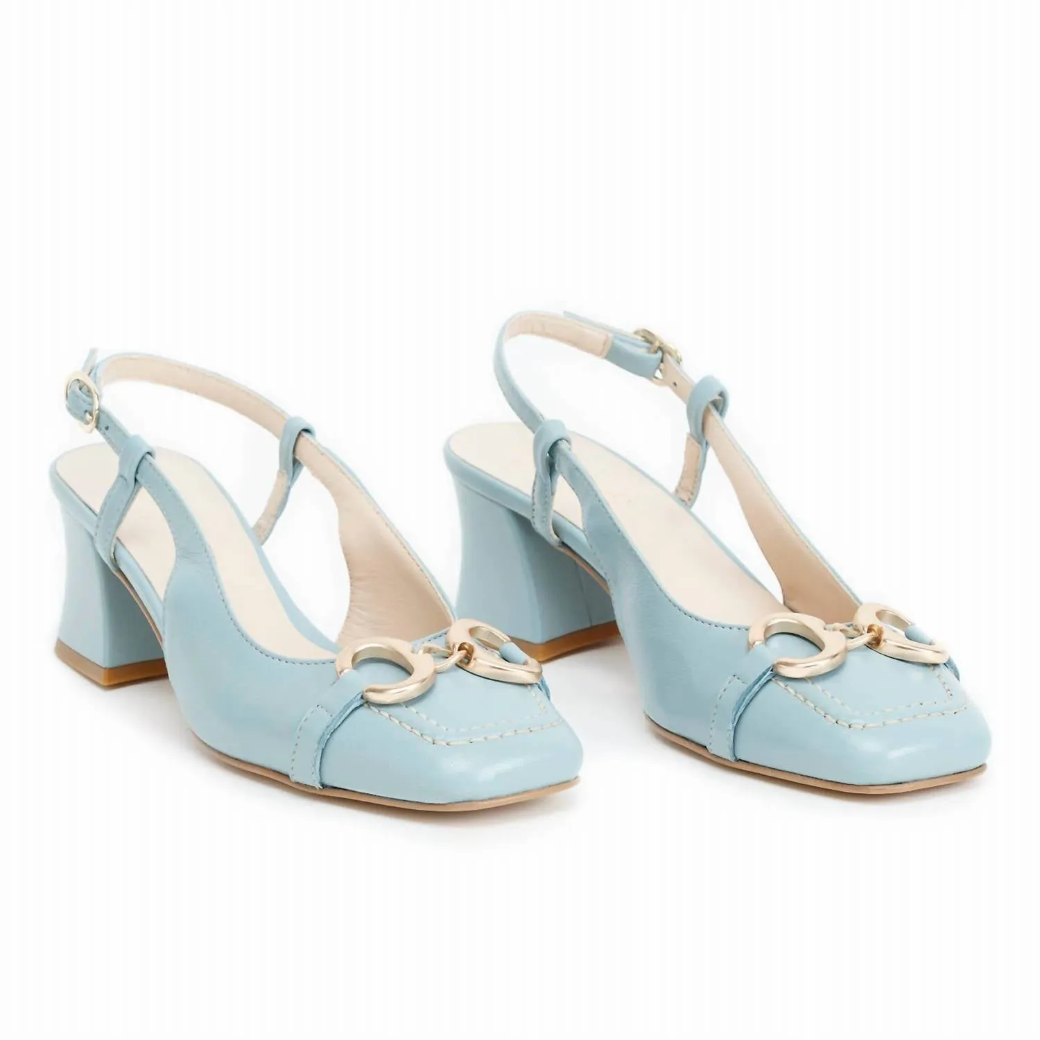 Women's Casoria Slingback Mules In Powder Blue