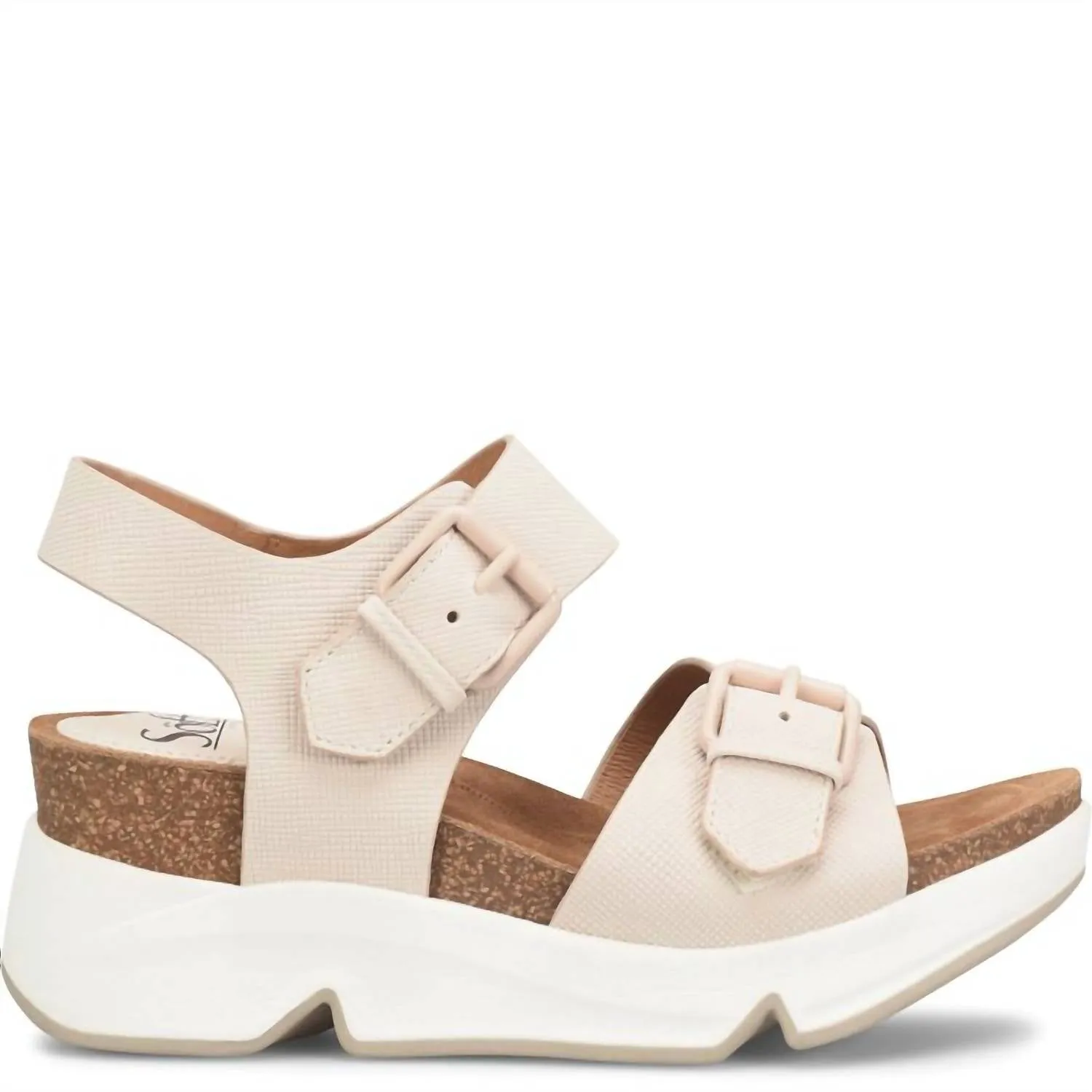 Women's Castello Sandal In Tapioca Grey