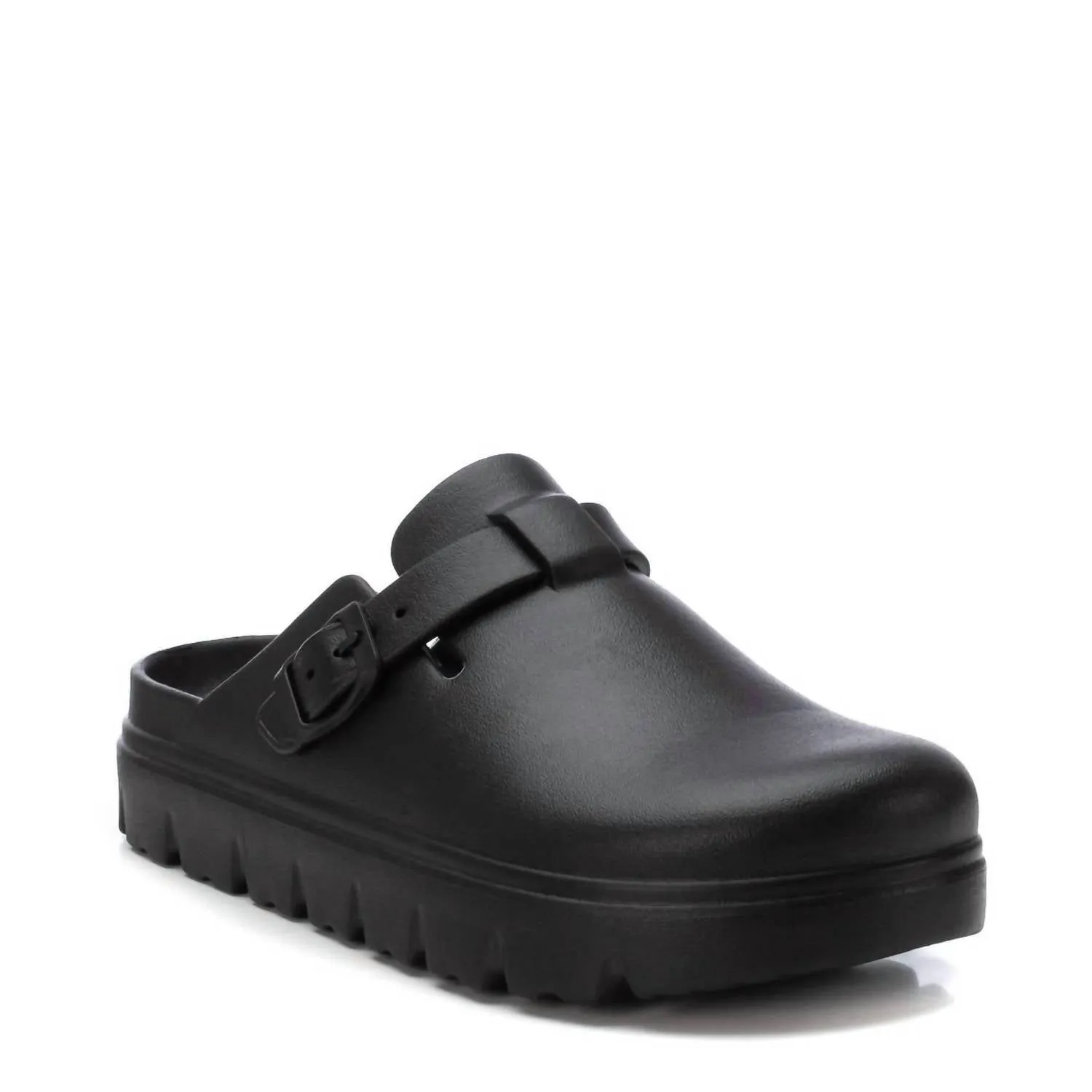 Women's Casual Rubber Clogs In Black