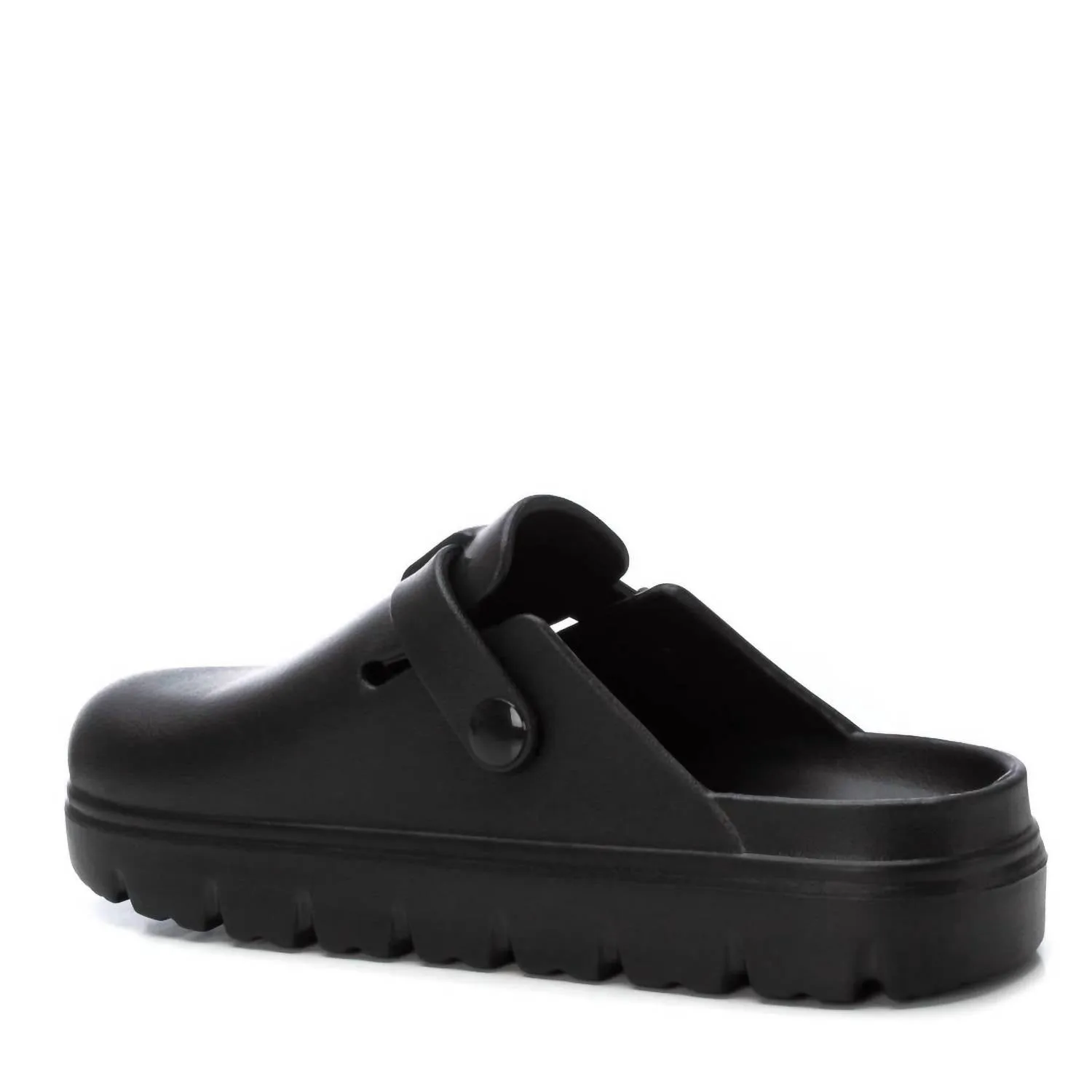 Women's Casual Rubber Clogs In Black