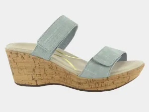 Women's Caveran Wedge Sandal In Teal