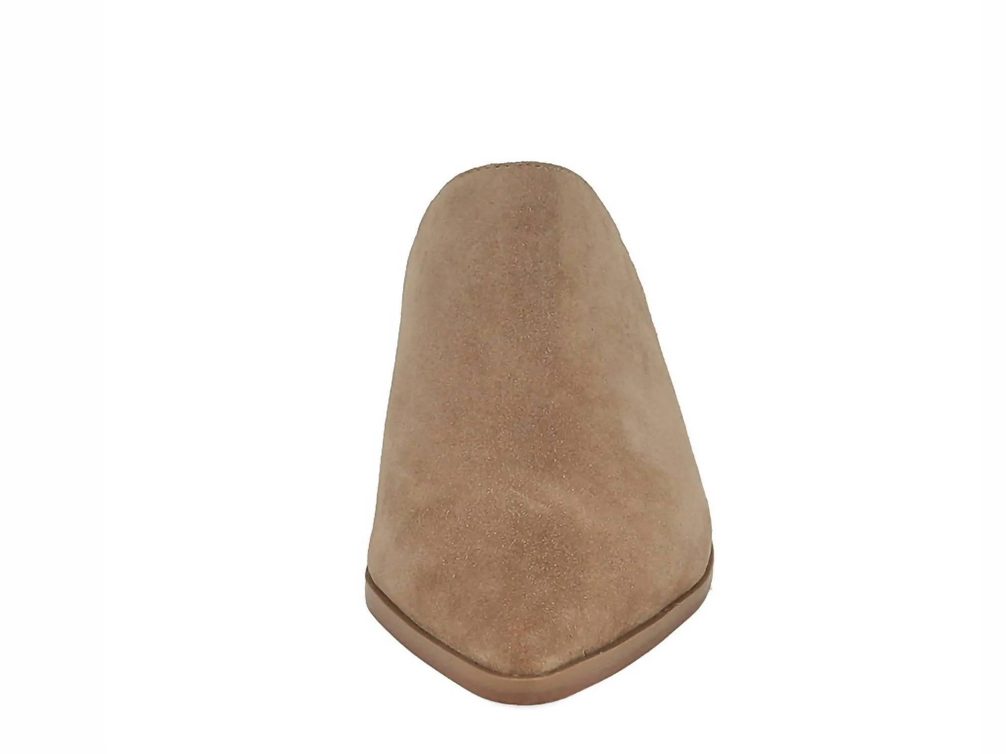 Women's Celia Pointy Toe Mule In Latte Suede