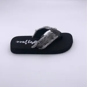Women's Cha-Ching Flip Flops In Grey