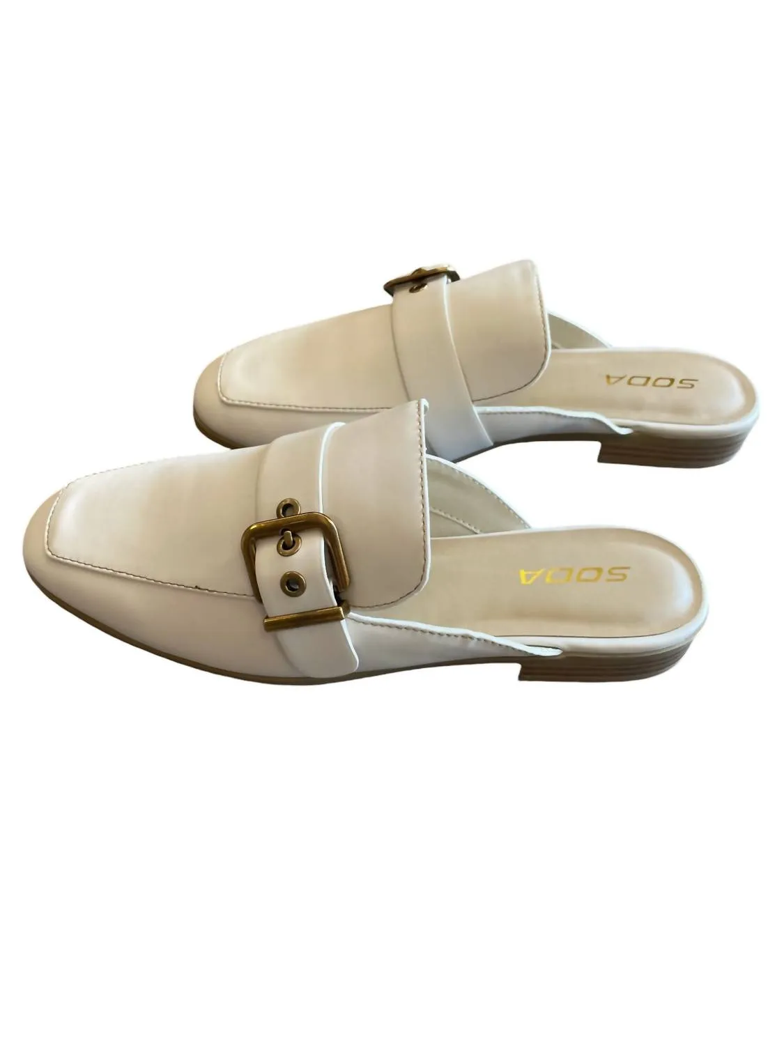 Women's Chantal Loafer Mule In Off White