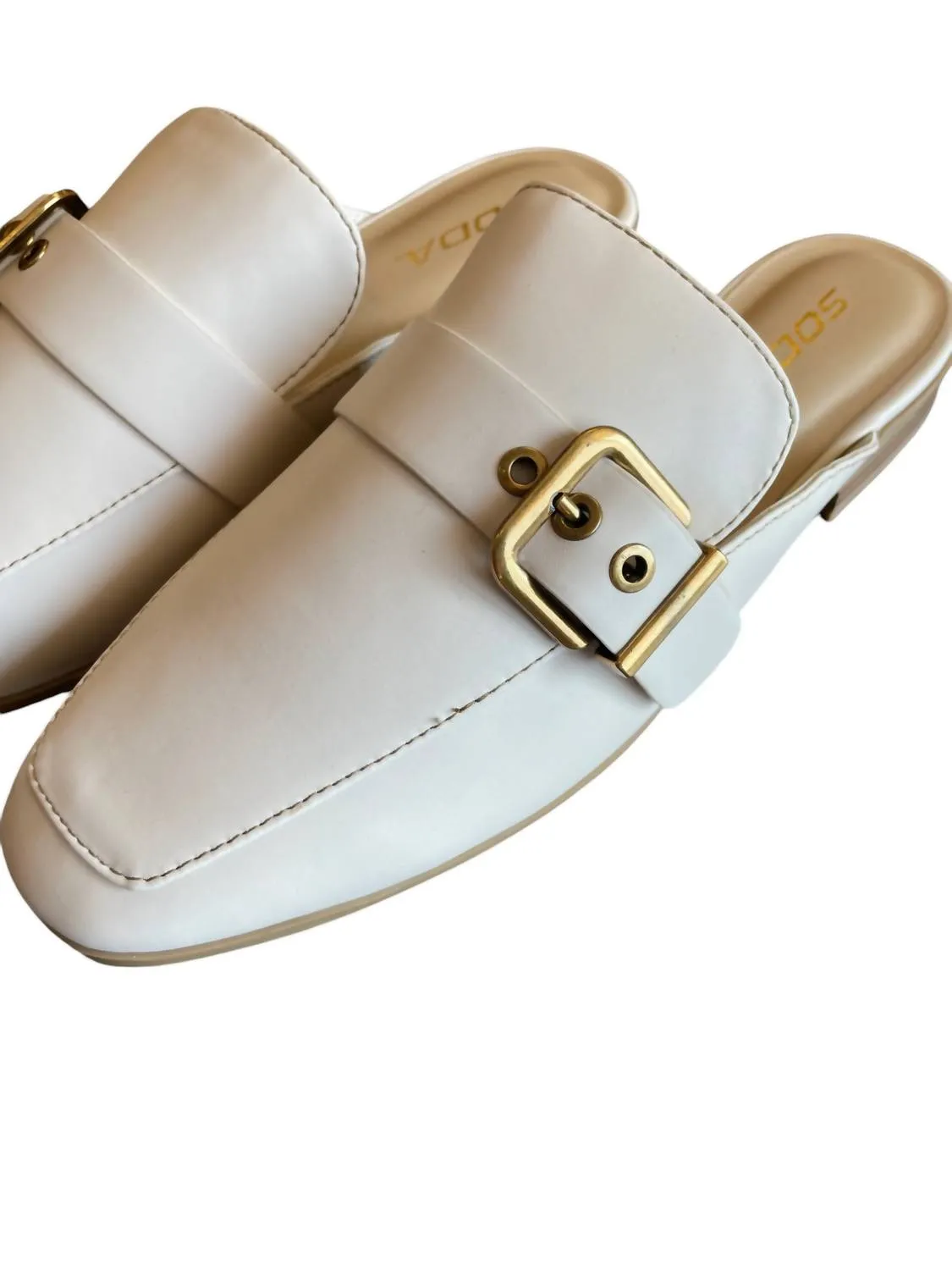 Women's Chantal Loafer Mule In Off White