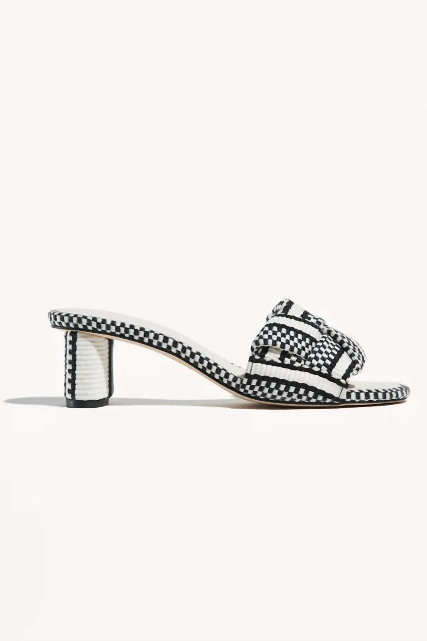 Women's Claudia Mule In Ivory/black