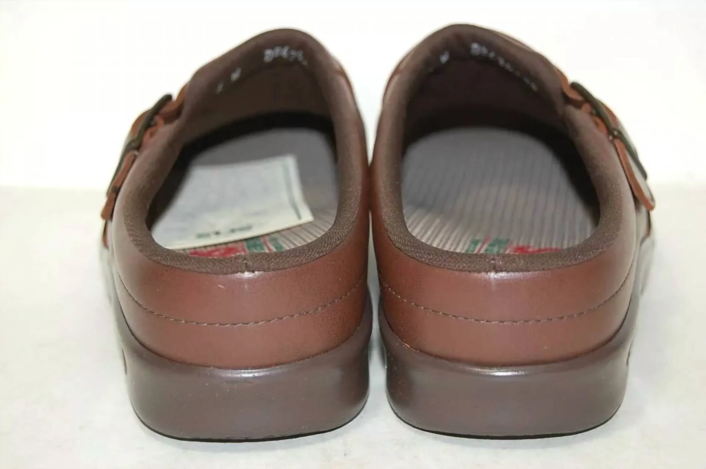 Women's Clog Slip On Loafer -B/medium Width In Teak