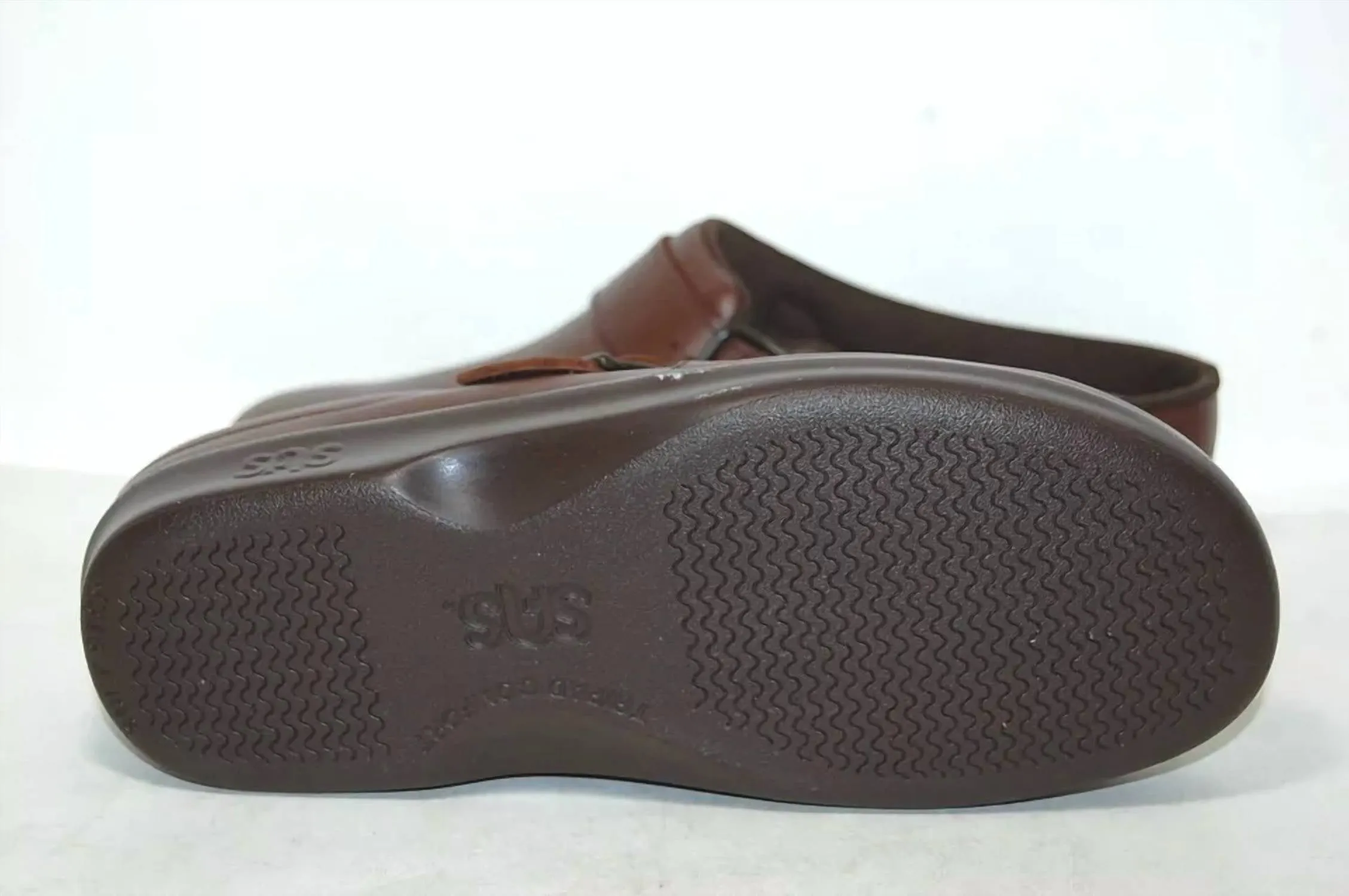 Women's Clog Slip On Loafer -B/medium Width In Teak