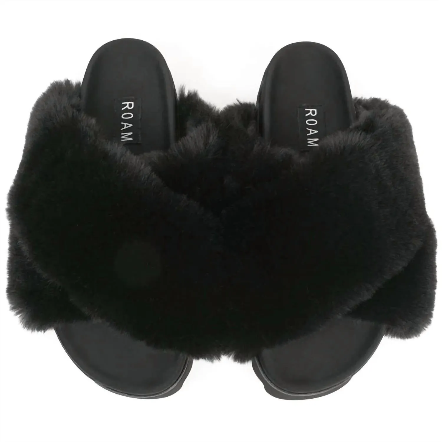 Women's Cloud Slippers In Black