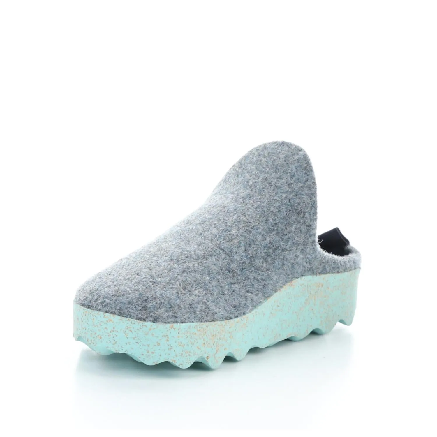 Women's Come Mule In Grey Blue