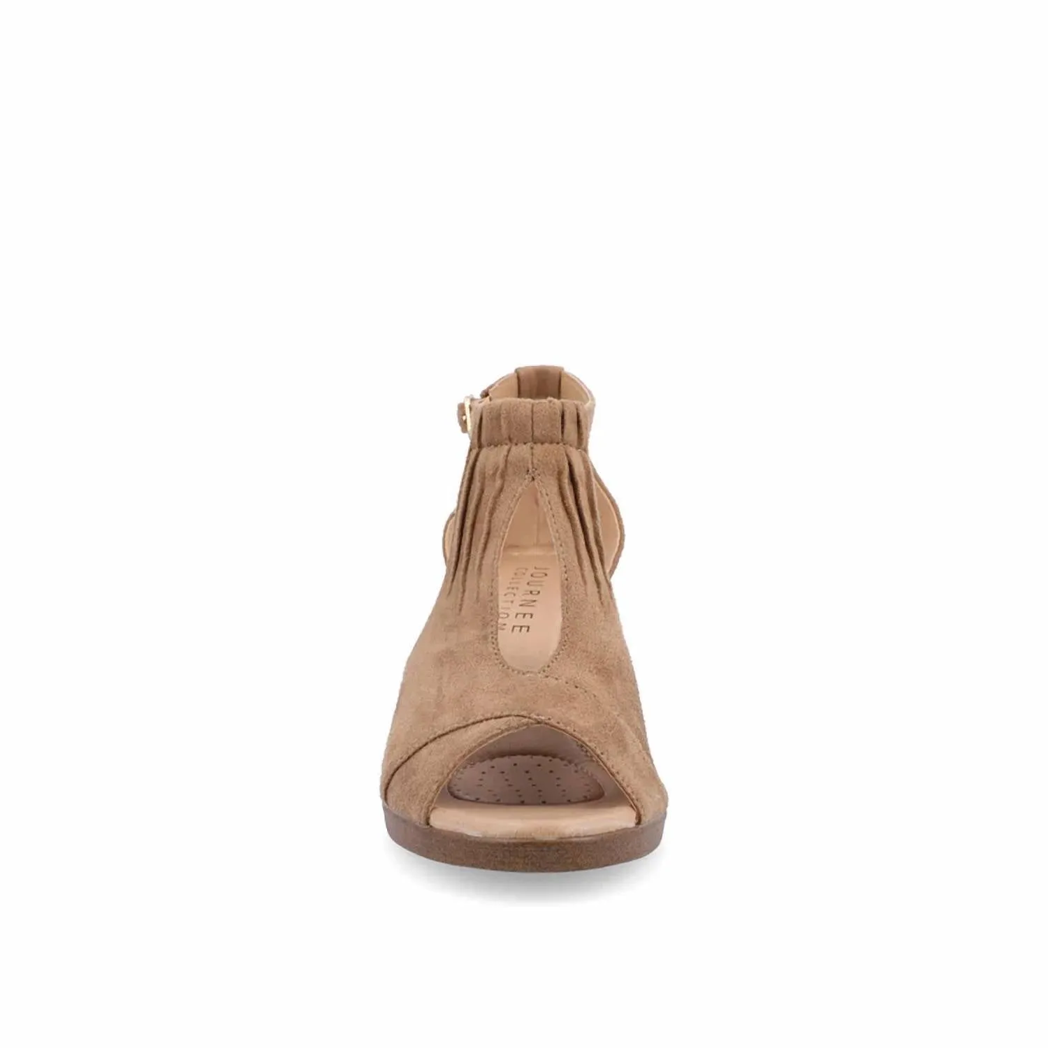 Women's Comfort Kedzie Wedge Sandals - Medium In Taupe