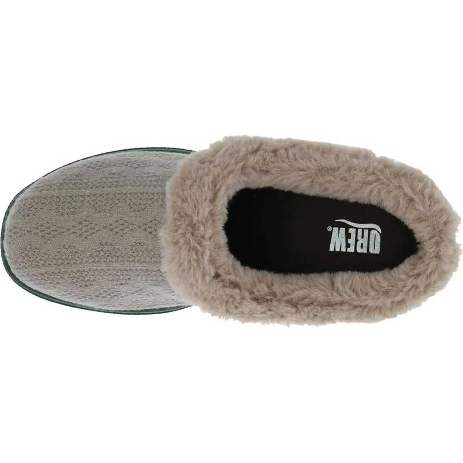 Women's Comfy Sweater Fabric Clogs In Stone