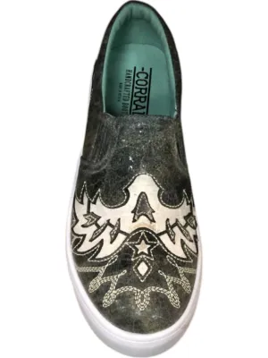Women's Corral Slip On Shoes In Black