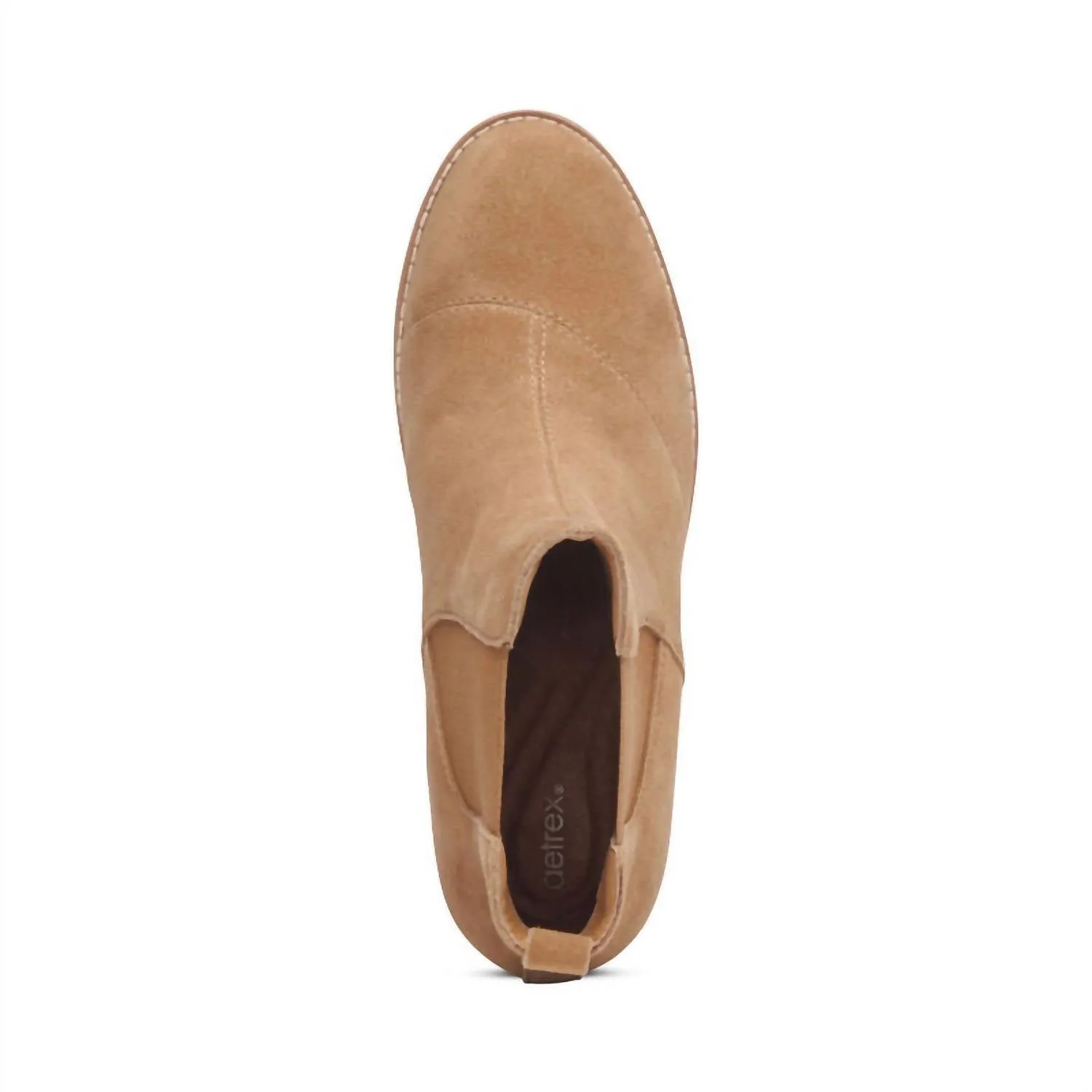 Women's Dawn Wedge Chelsea Boot In Honey