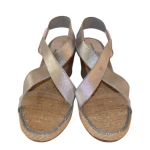 Women's Desimidmet Wedge In Platino