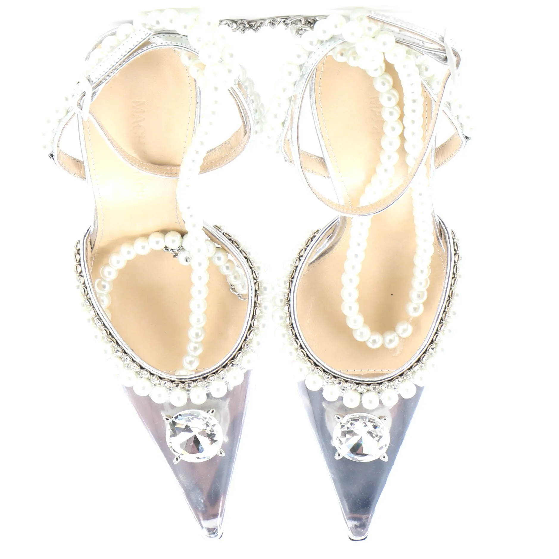 Women's Diamond of Elizabeth Heeled Mules PVC 100