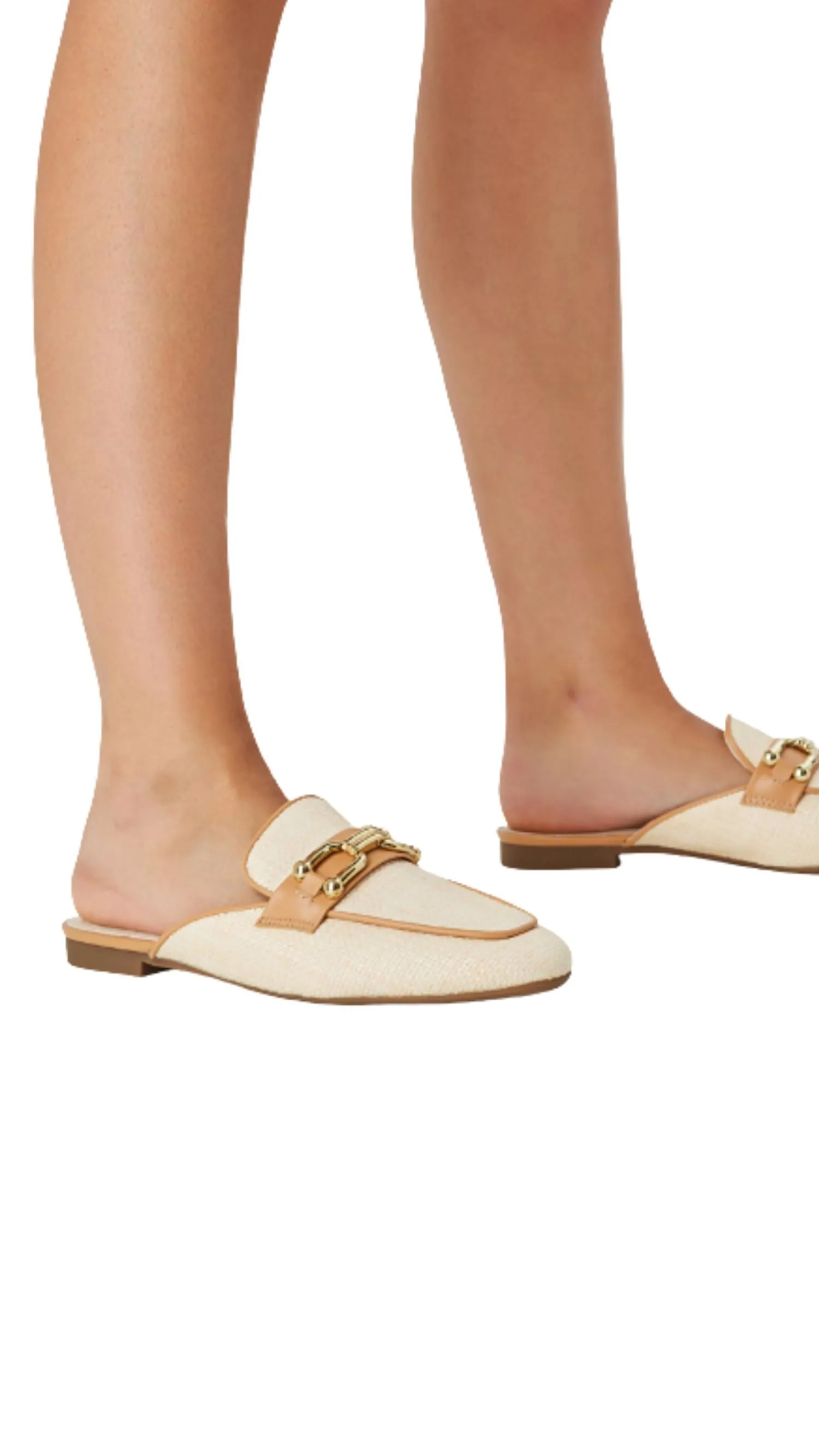 Women's Elliot Mules In Vanilla