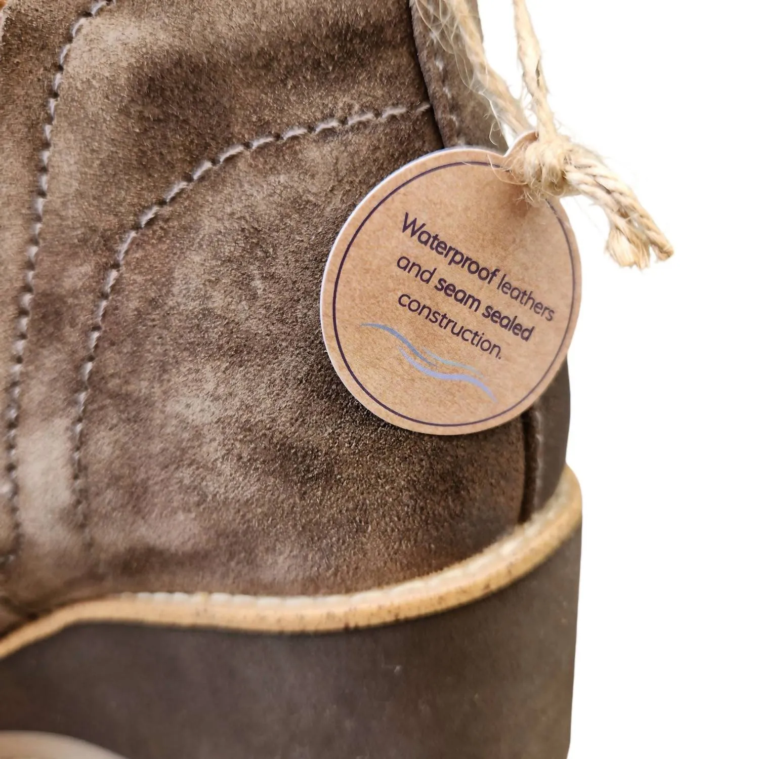 Women's Emeree Wedge Shoes In Mushroom Suede