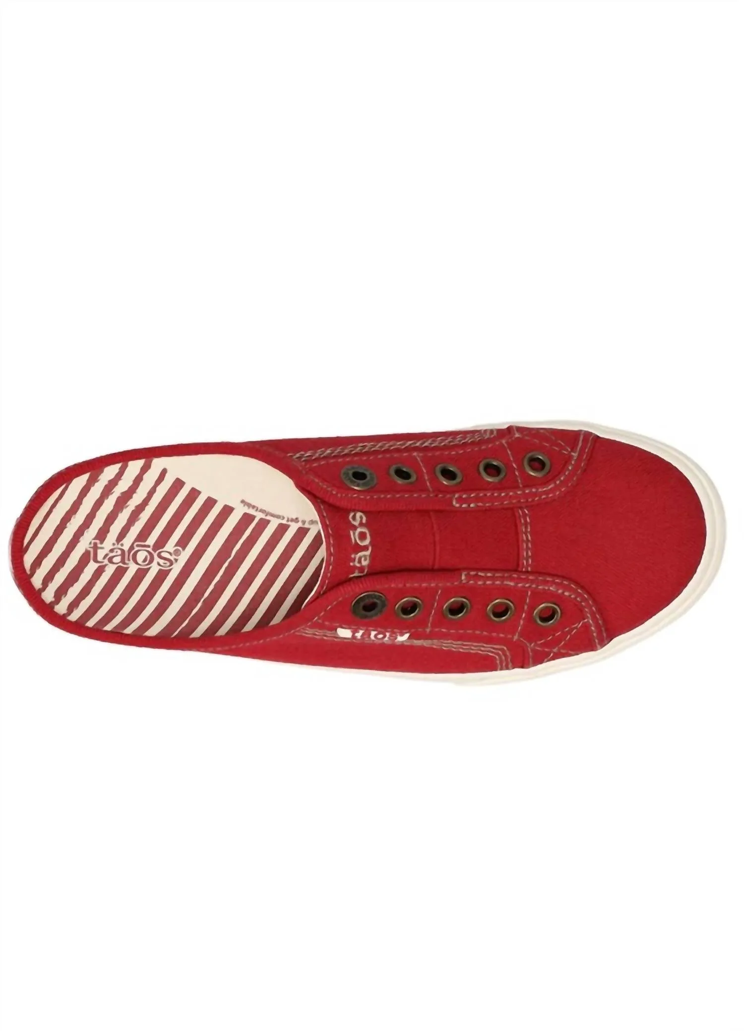 Women's Ez Soul Canvas Shoe In Red