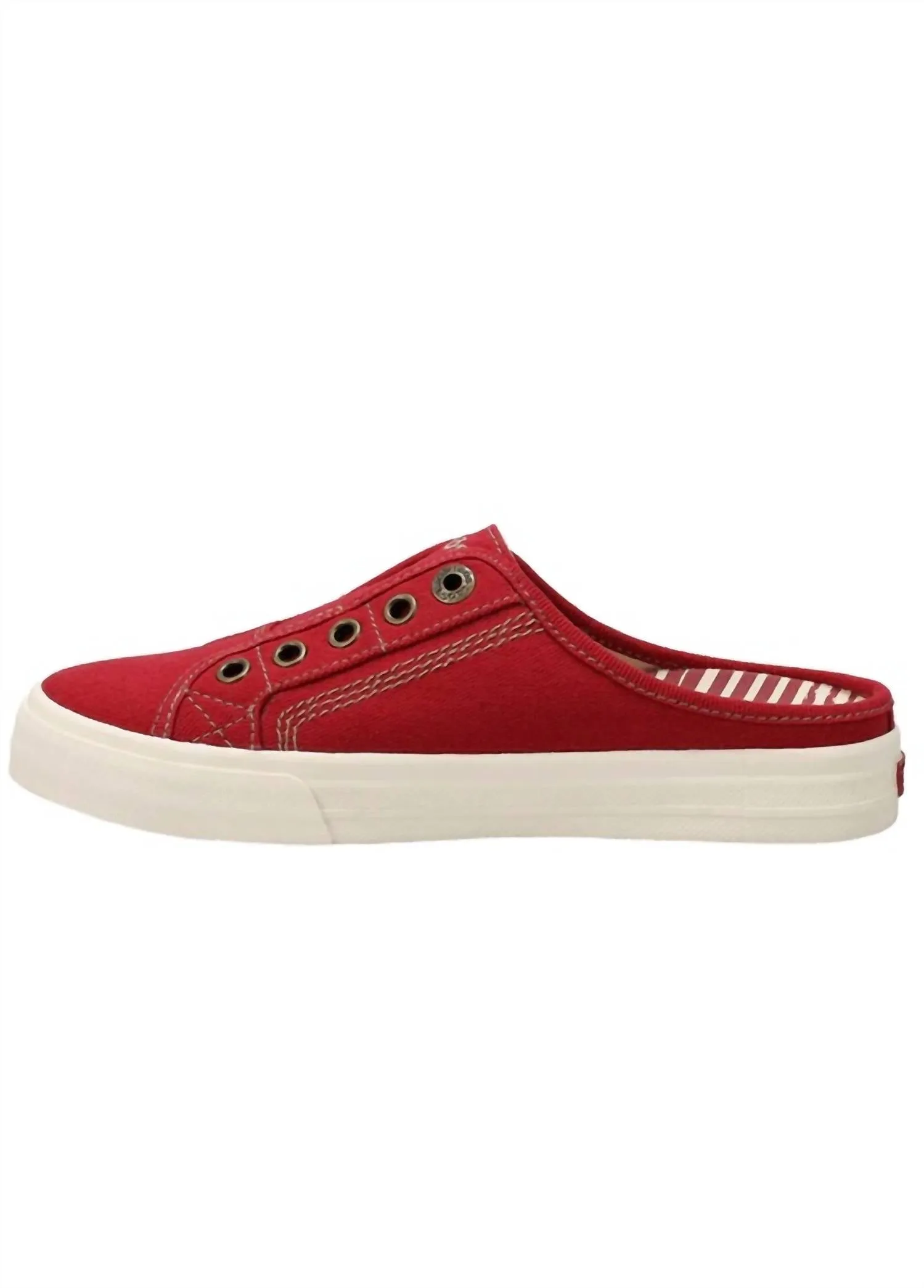 Women's Ez Soul Canvas Shoe In Red
