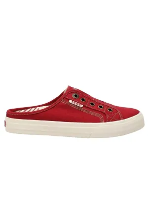 Women's Ez Soul Canvas Shoe In Red