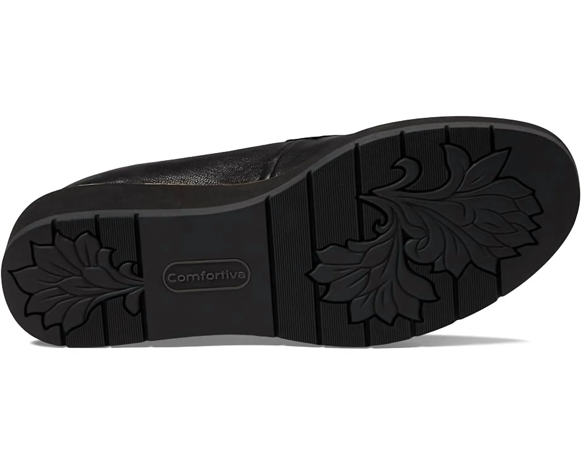 Women's Farland Wedge Loafers In Black Leather