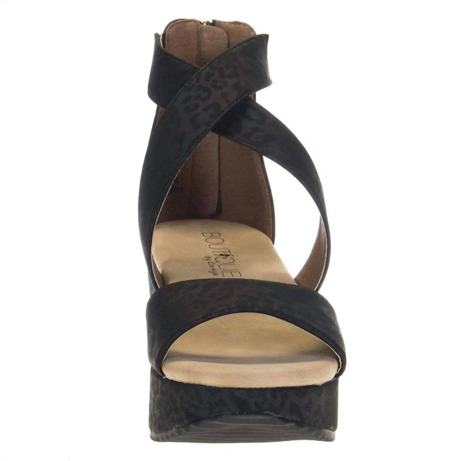 Women's Fay Wedge In Black