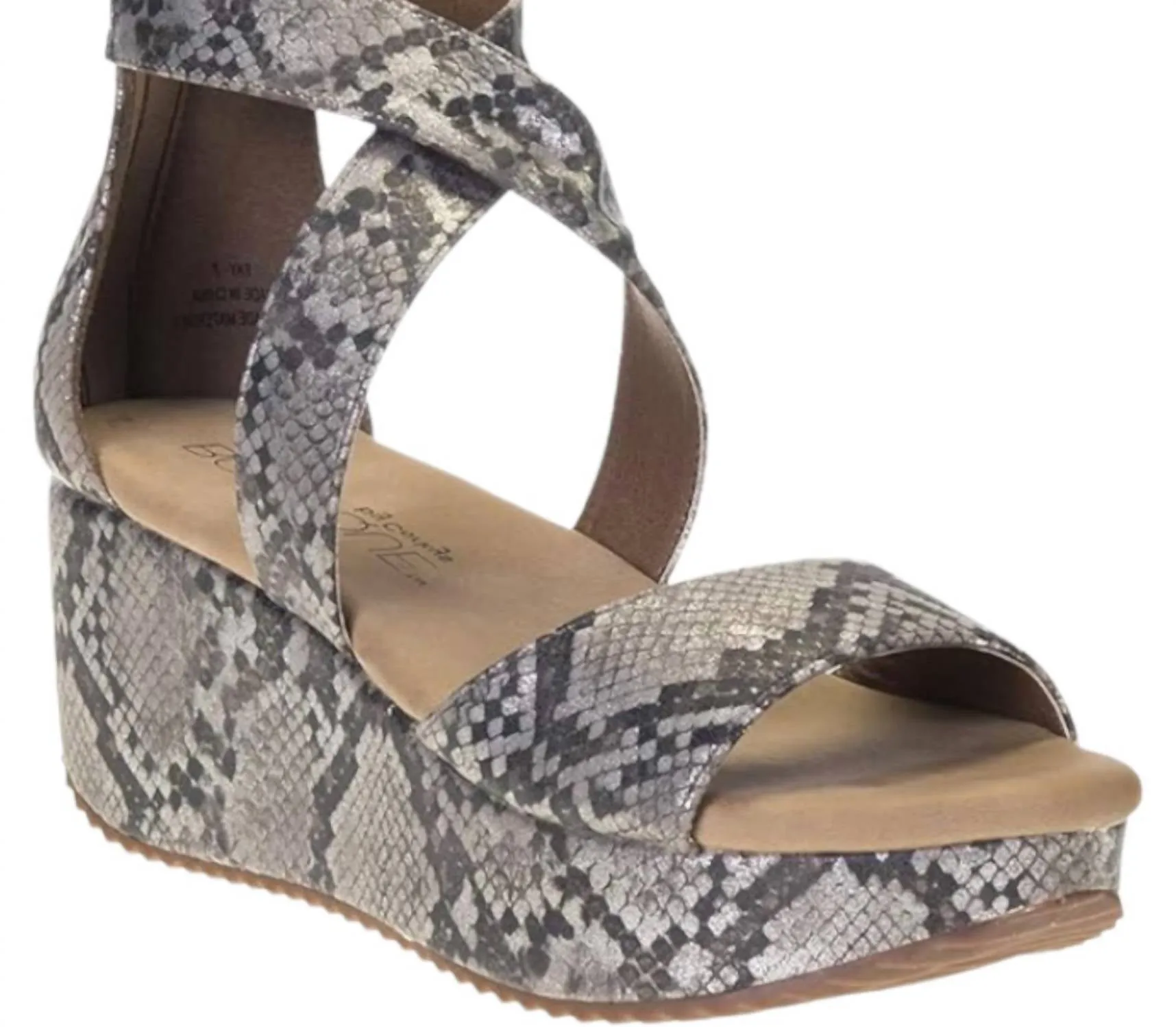 Women's Fay Wedge In Snake