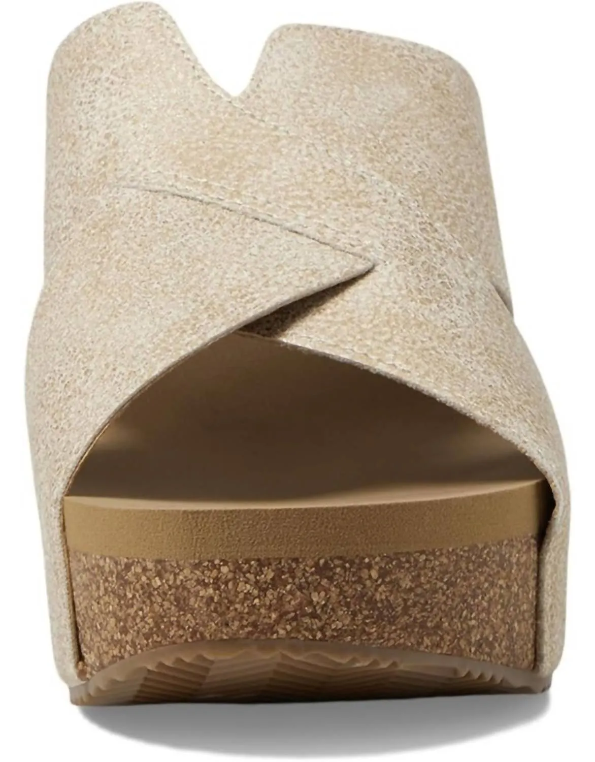 Women's Firefly Criss Cross Sandals In Gold