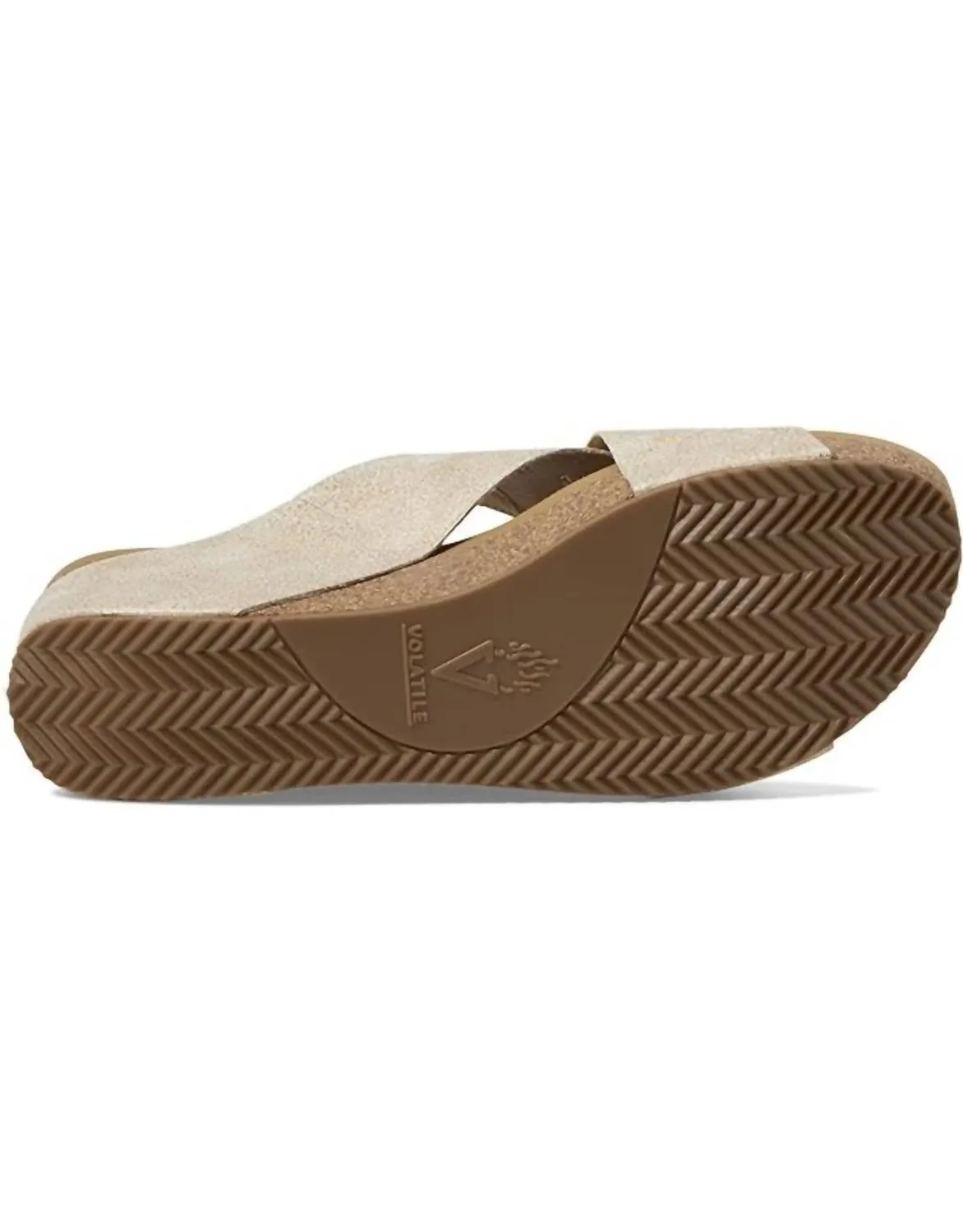 Women's Firefly Criss Cross Sandals In Gold