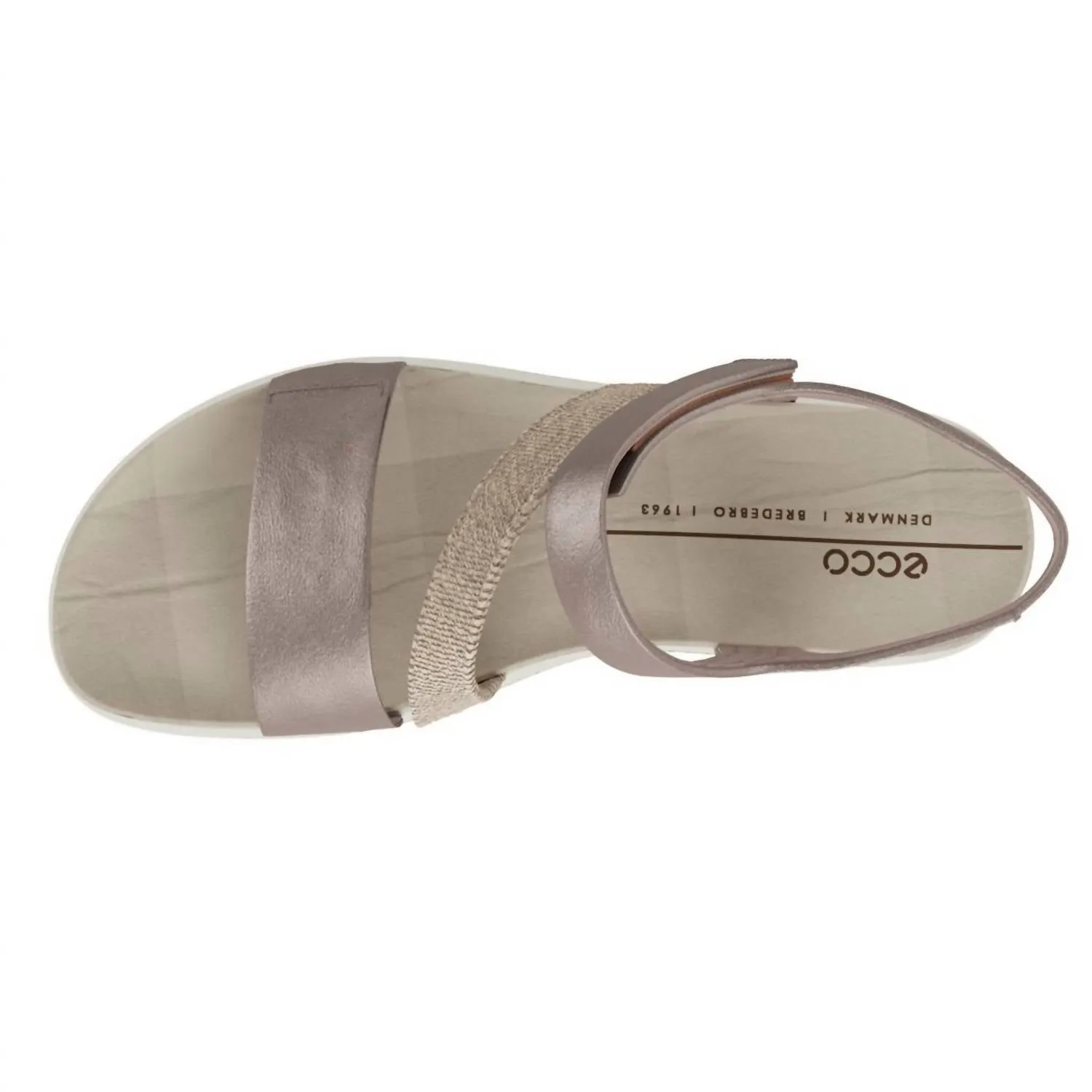 Women's Flowt Wedge In Grey Rose Metallic