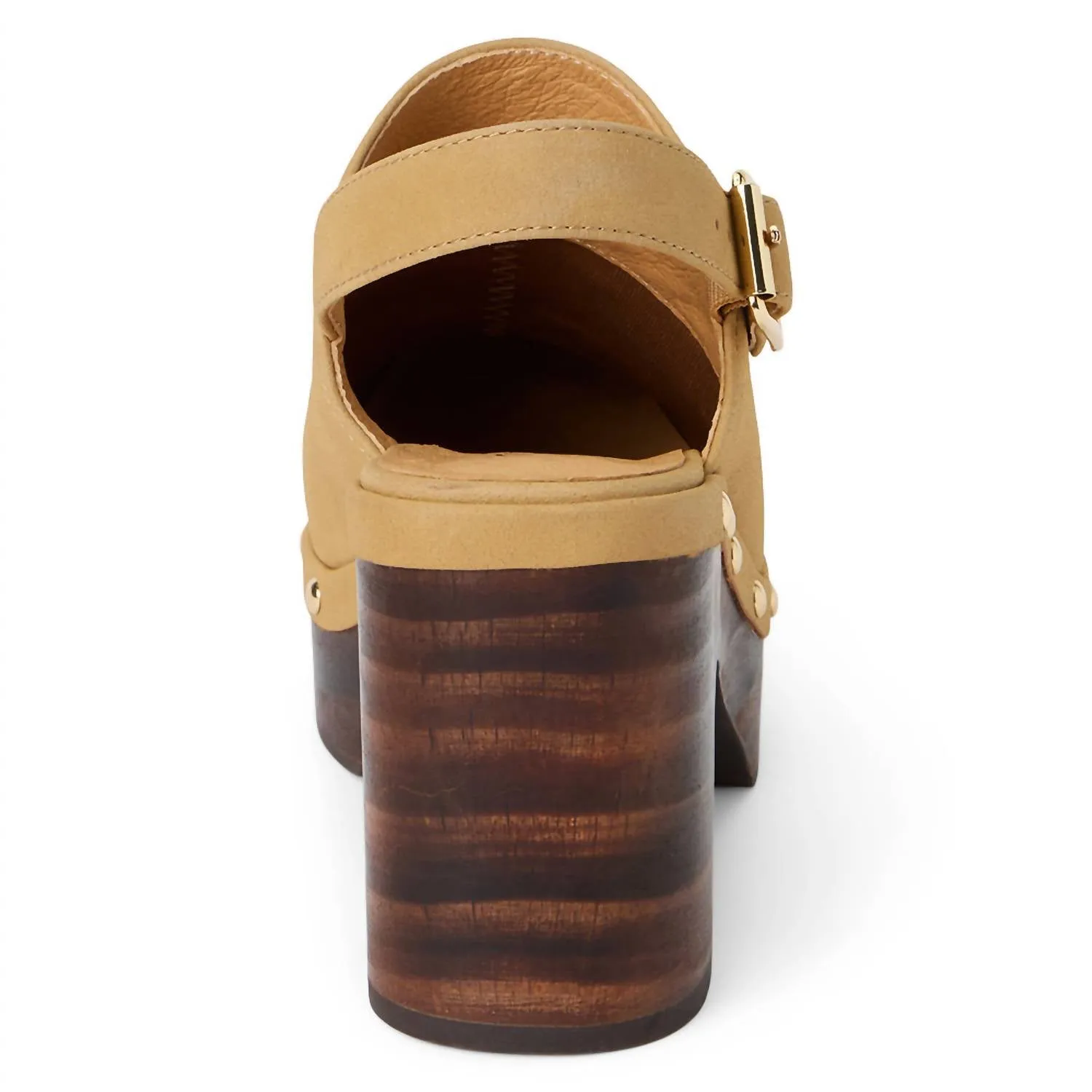 Women's Freedom Heeled Clog In Natural