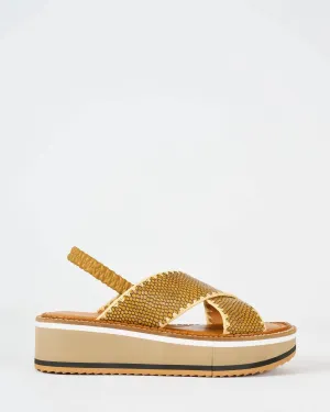 Women's Freedosr Wedge Sandals In Dsrt Pytsde