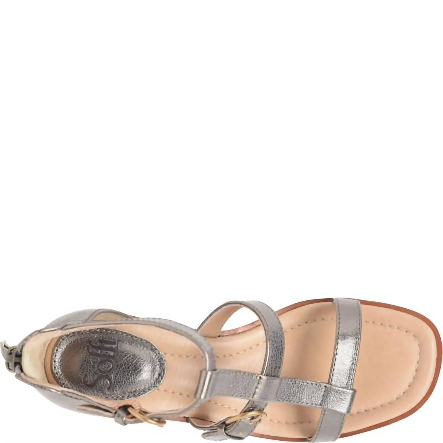 Women's Gaige Gladiator Wedge In Bronze
