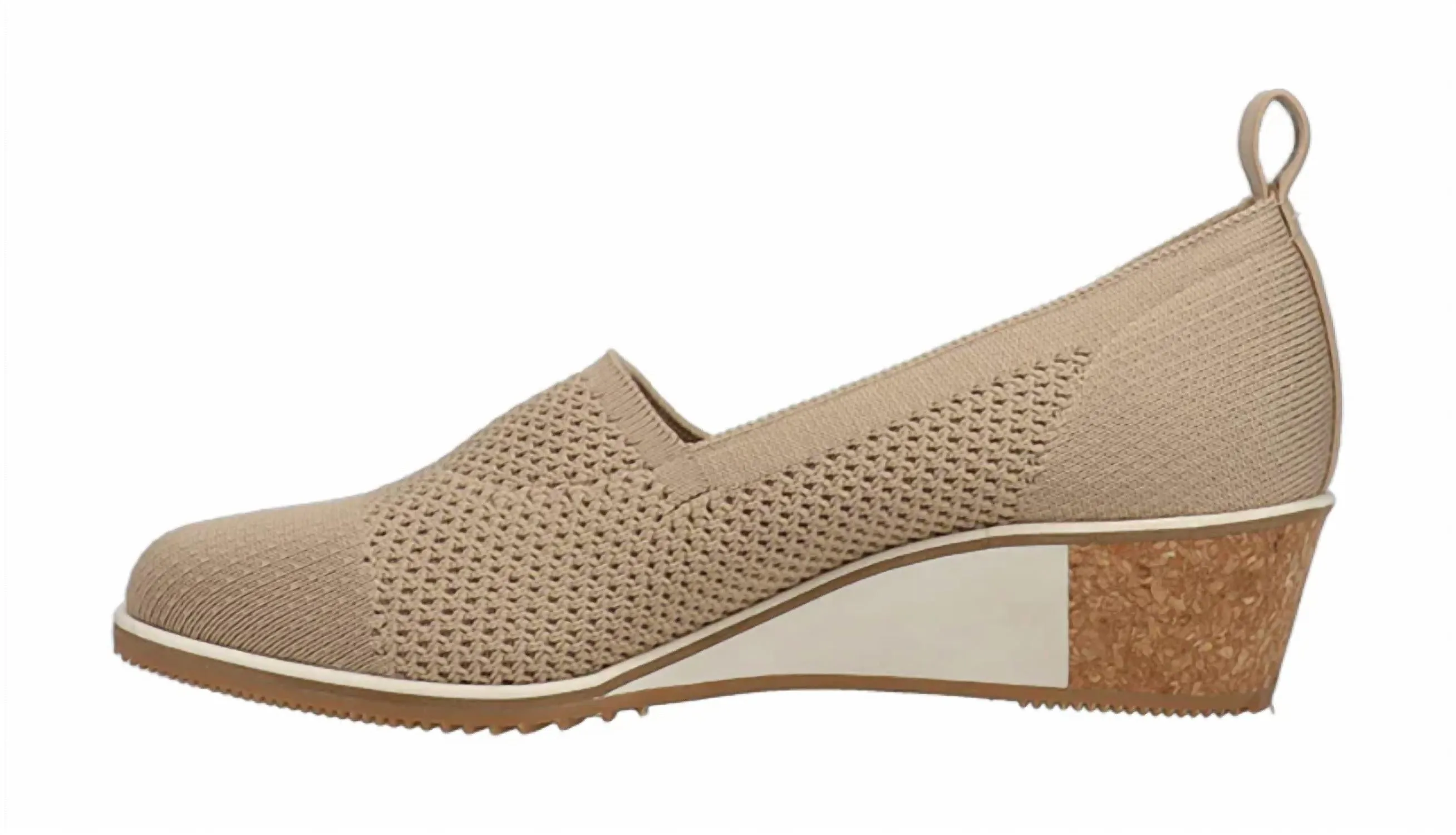 Women's Galen Ecru Wedge In Beige