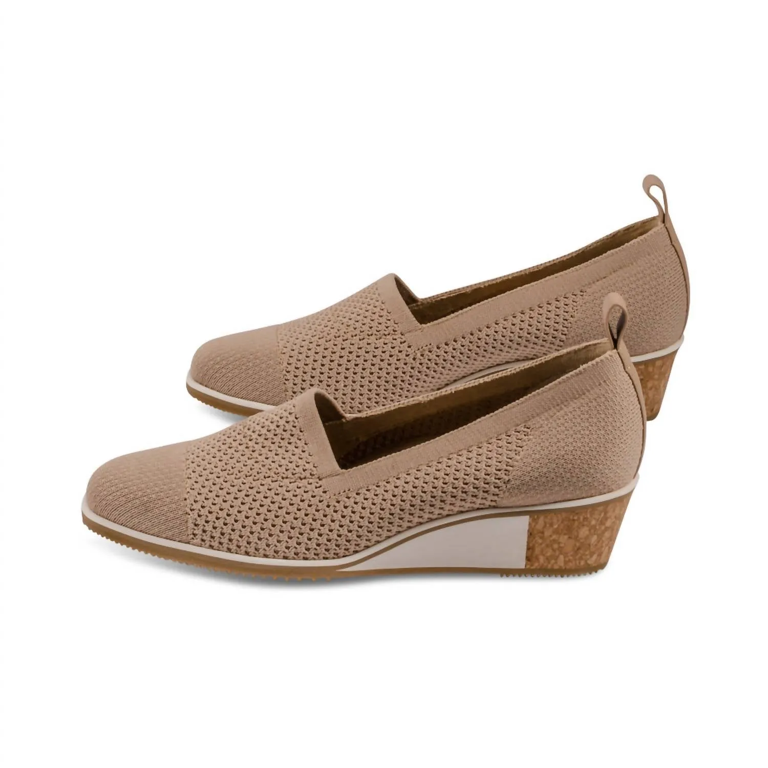 Women's Galen Stretch Wedge In Beige