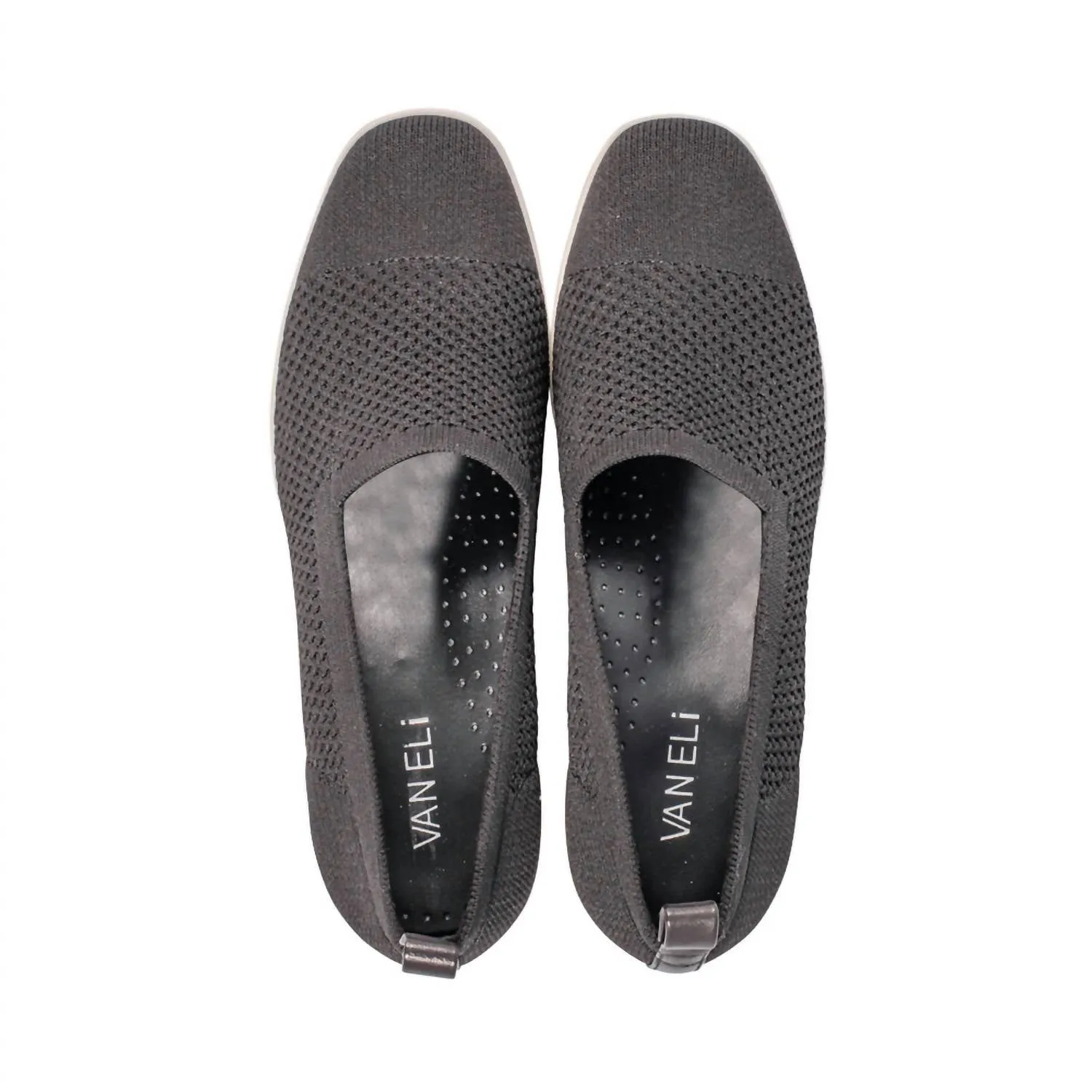 Women's Galen Wedges In Black Stretch Knit
