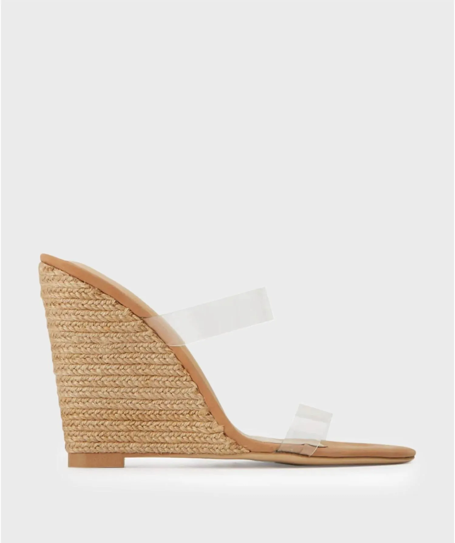 Women's Gatsby Wedges In Clear Vinylite