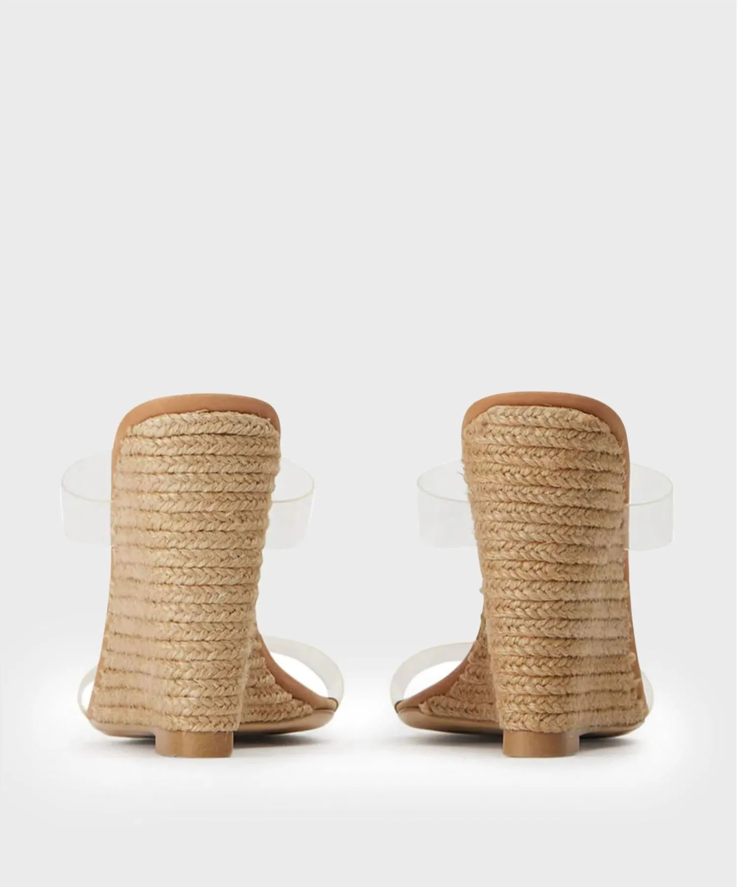 Women's Gatsby Wedges In Clear Vinylite