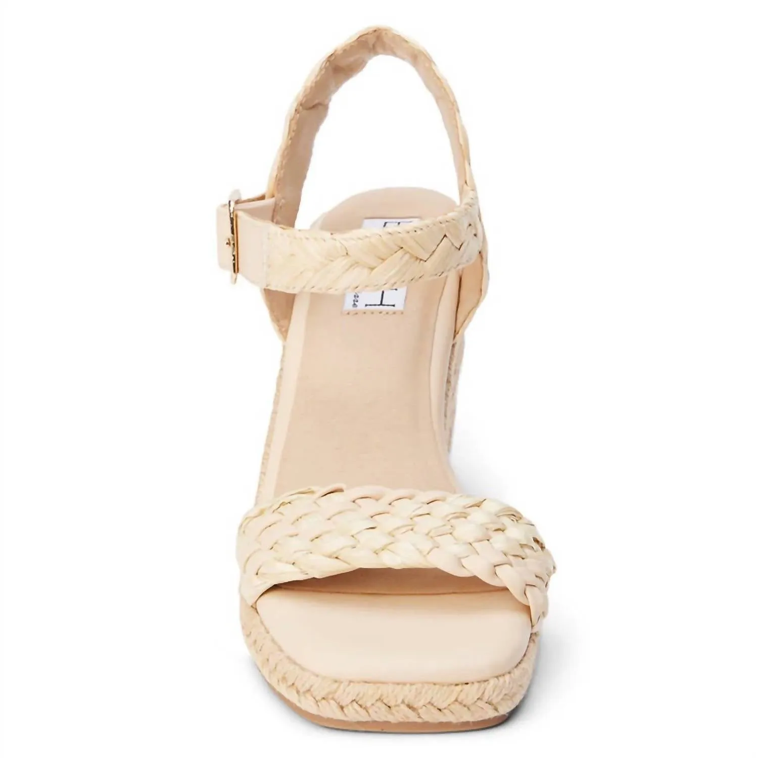 Women's Getty Wedge In Beige