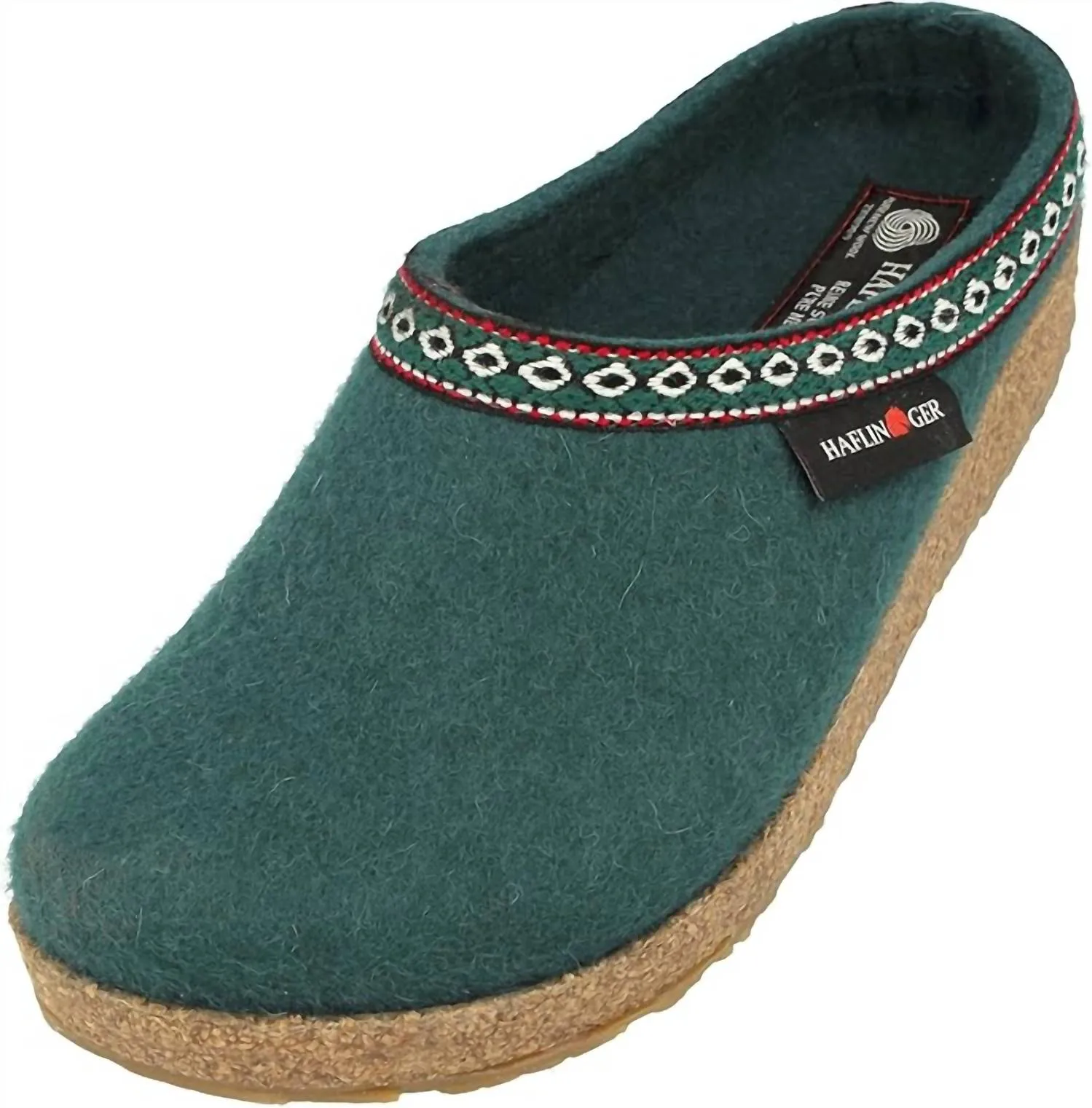 Women's Gizzy Classic Boiled Wool Clog In Pine