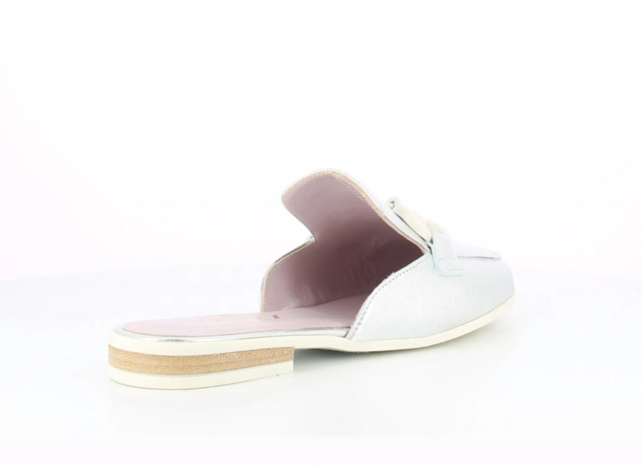 Women's Guia Mule In Silver